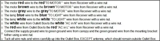 FIG 7 Remote Control Wiring Diagram