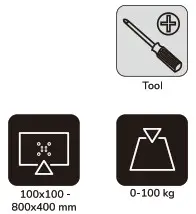 Neomounts ADM 875WH2 Dual Screen Adapter - icon 1