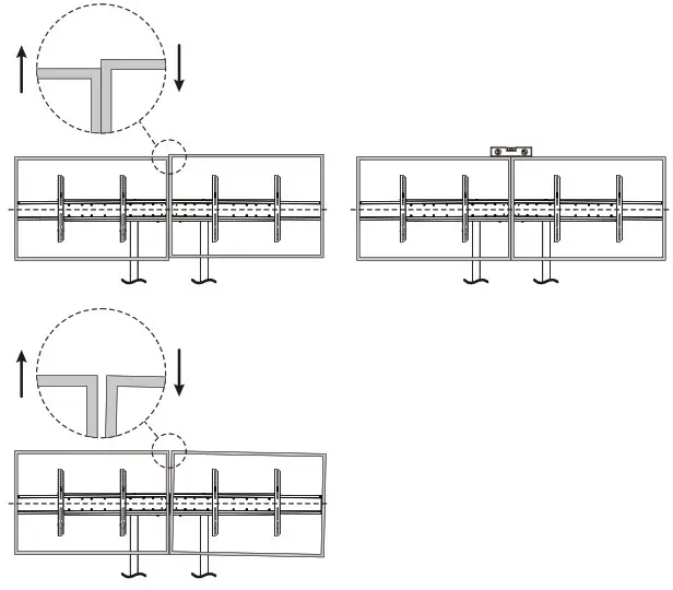 Neomounts ADM 875WH2 Dual Screen Adapter - option 17