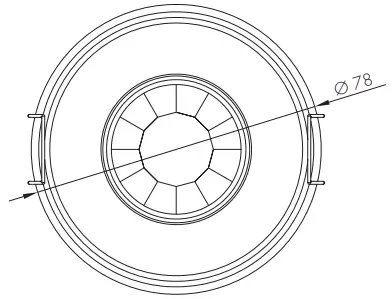HYTRONIK HBIR29 PIR Standalone Motion Sensor with Mesh - Fig