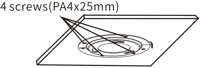 speco technologies O4P4X2 Megapixel Network IR Outdoor PTZ Camera - 4 screws