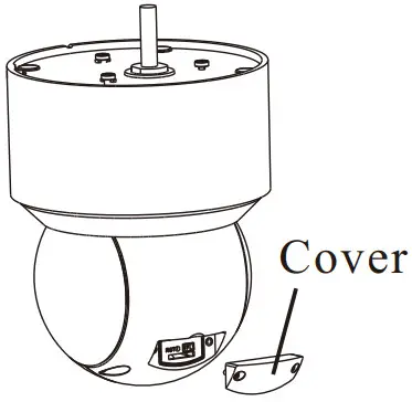speco technologies O4P4X2 Megapixel Network IR Outdoor PTZ Camera - Cover
