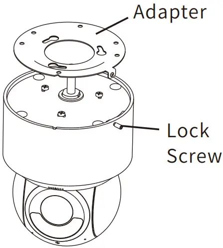 speco technologies O4P4X2 Megapixel Network IR Outdoor PTZ Camera - screw