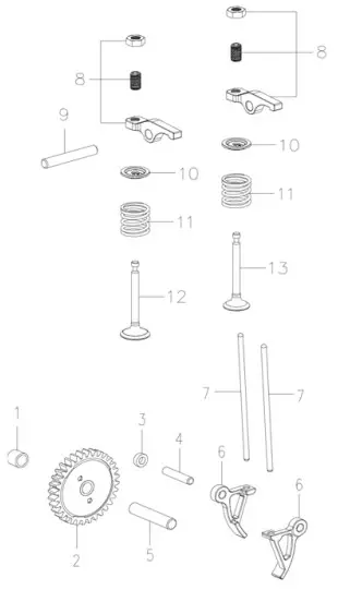 Buffalo GEN1000I Gasoline Inverter Generator - Air filter cover 17