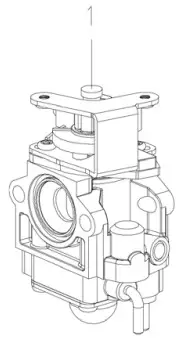 Buffalo GEN1000I Gasoline Inverter Generator - Air filter cover 20