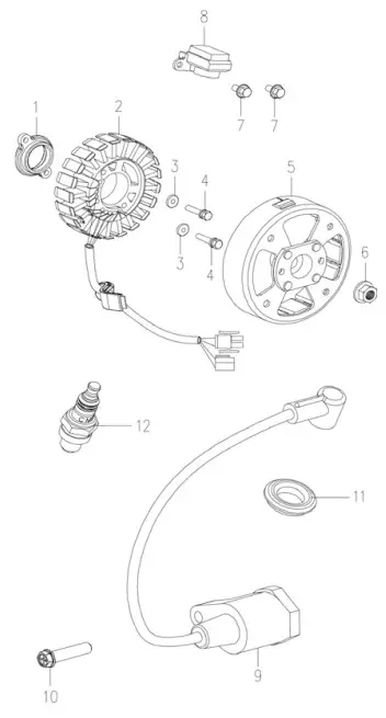 Buffalo GEN1000I Gasoline Inverter Generator - Air filter cover 21
