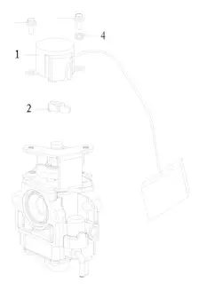 Buffalo GEN1000I Gasoline Inverter Generator - Air filter cover 24