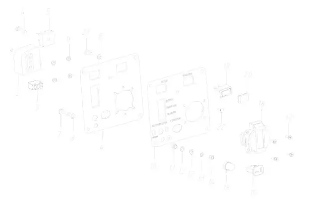 Buffalo GEN1000I Gasoline Inverter Generator - Air filter cover 26