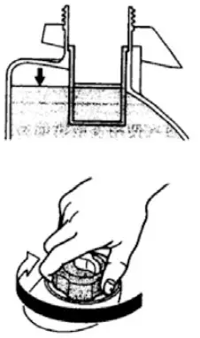 Buffalo GEN1000I Gasoline Inverter Generator - Air filter cover 3