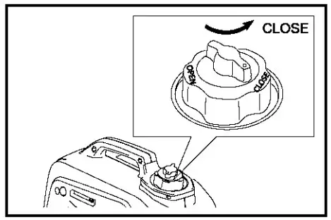 Buffalo GEN1000I Gasoline Inverter Generator - Air filter cover 7