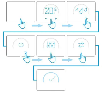 finder 1C.B1 Bliss2 Smart Thermostat - CONFIGURATION of GATEWAY2 INSTALLATION
