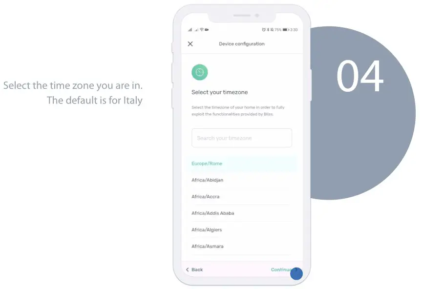 finder 1C.B1 Bliss2 Smart Thermostat - GATEWAY SET-UP 4