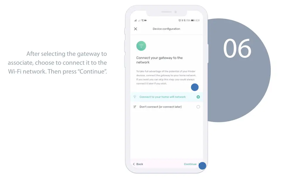 finder 1C.B1 Bliss2 Smart Thermostat - GATEWAY SET-UP 6