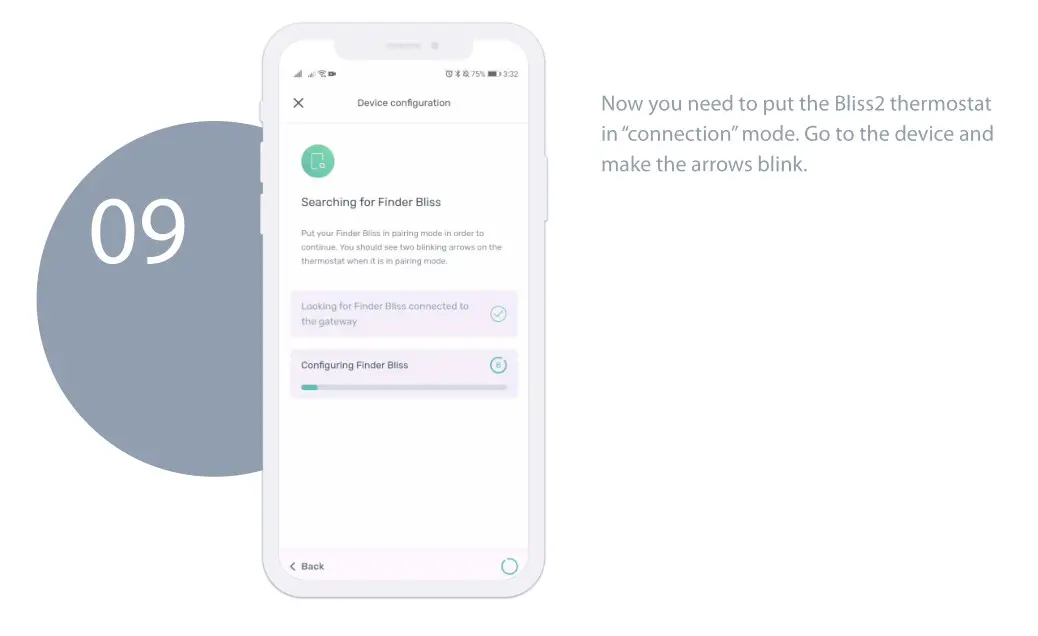 finder 1C.B1 Bliss2 Smart Thermostat - GATEWAY SET-UP 9