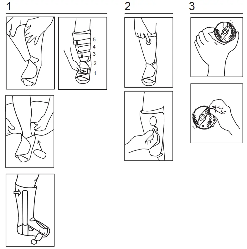Aair Medicals 5926 ROM Walker and ROM Air Walker - Fig 1