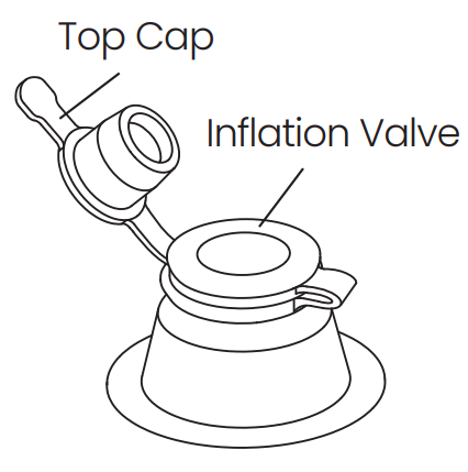 FunSicle KB0958B00 Serenity Blue Pool - inflate 2