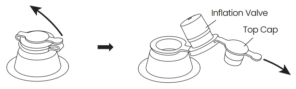 FunSicle KB0958B00 Serenity Blue Pool - inflate 5