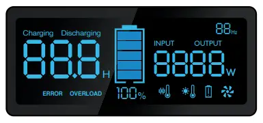 DURACELL Power 500 Battery Generator - LCD SCREEN