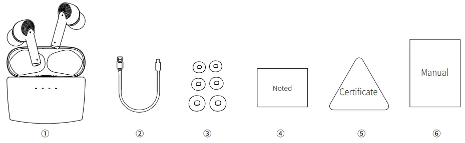 Mysic J8 Ear Phones - Function