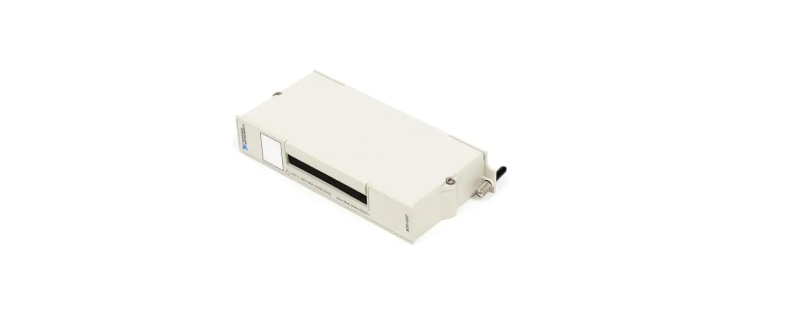 National Instruments Scxi-1313a Terminal Block Installation Guide