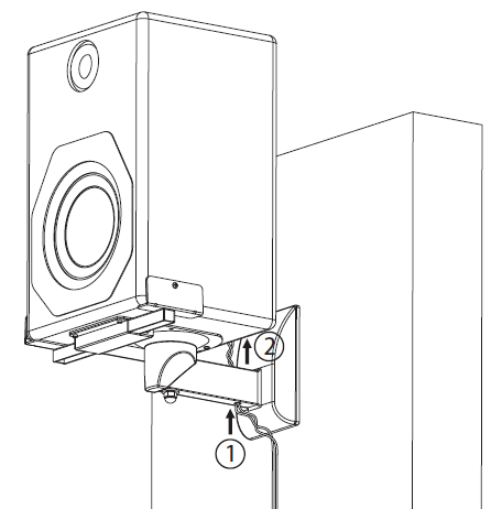 WALI-SWM201-Bookshelf-Speaker-Wall-Mounting-Bracket-fig-3
