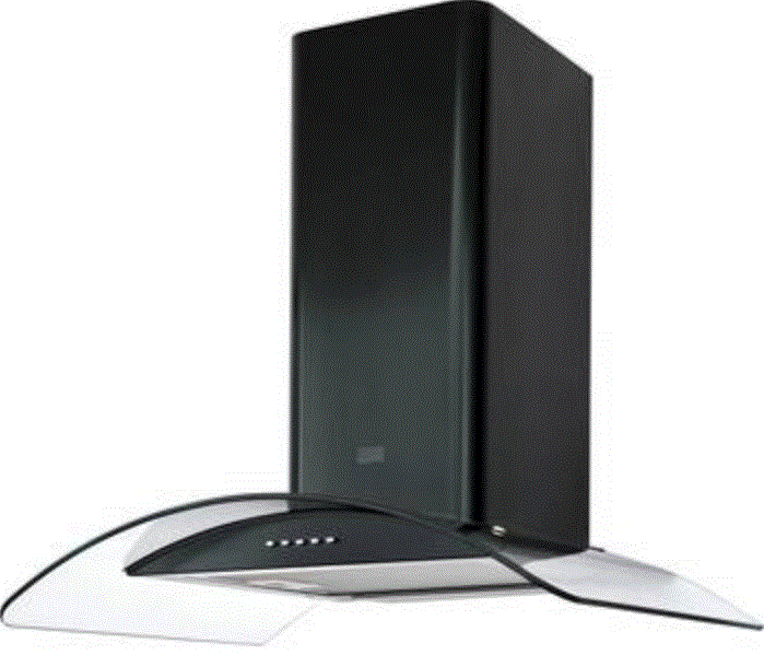 COOKe-LEWIS-CLBHS60-Black-Glass-Curved-Cooker-Hood-product