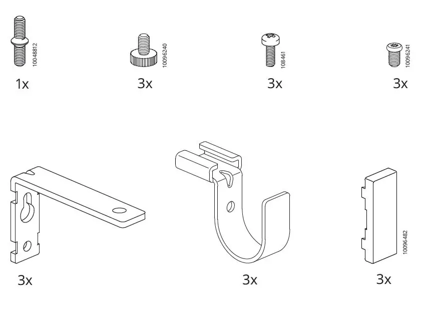 IKEA-RÖNNSUMAK-Curtain-Rod-Set-FIG-2