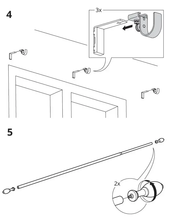 IKEA-RÖNNSUMAK-Curtain-Rod-Set-FIG-6