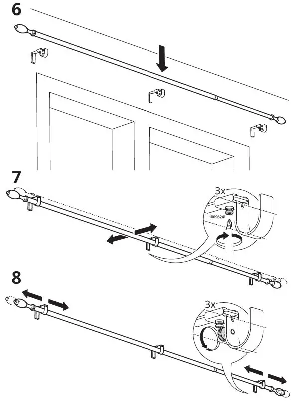 IKEA-RÖNNSUMAK-Curtain-Rod-Set-FIG-7