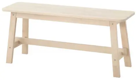 IKEA-AA-2352720-2 Bench-Solid-Birch-74-Cm