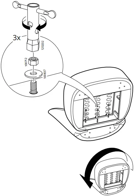 IKEA 005.444.45 BILLHAMN Poltrona Krіslo Chair B3
