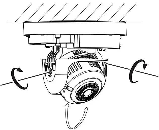 Ceiling-mounted cameras