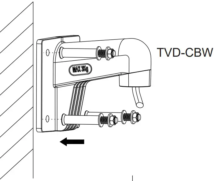 Wall-mounted cameras