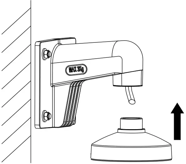 Wall-mounted cameras
