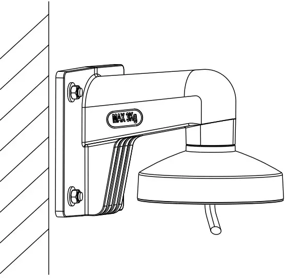 Wall-mounted cameras