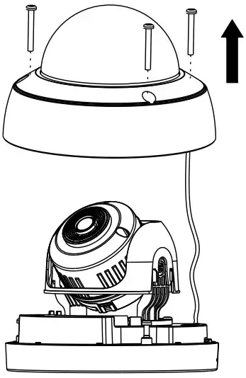 Wall-mounted cameras