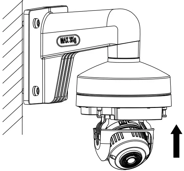 Wall-mounted cameras