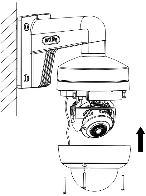 Wall-mounted cameras