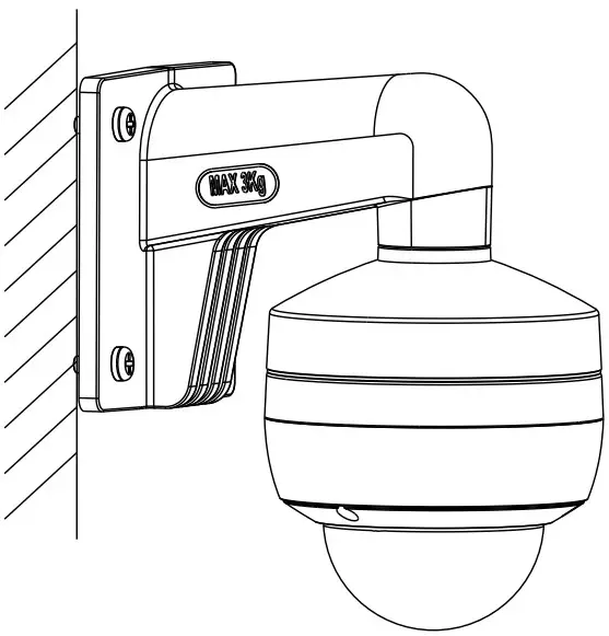 Wall-mounted cameras