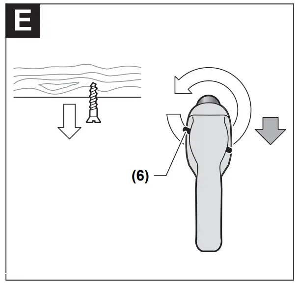 Quick screw-in depth adjustment
