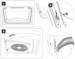 FIAMMA 98683-059 Turbo Vent Kit -OPTION 3