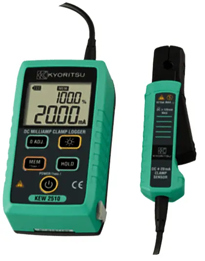 KYORITSU KEW 2510 DC Milliamp Clamp Logger -