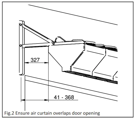 SPACE-RAY SR-AMC Ambient Air Curtain - Fig2